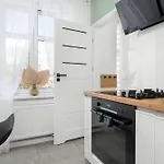 Yellow In With Air Conditioning And Desk For Remote Work By Renters *